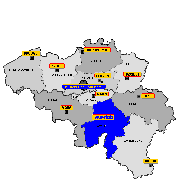 Plan d'accs  Sambreville